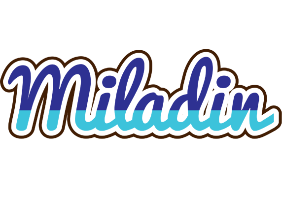 Miladin raining logo