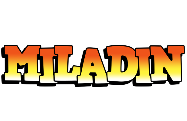 Miladin sunset logo
