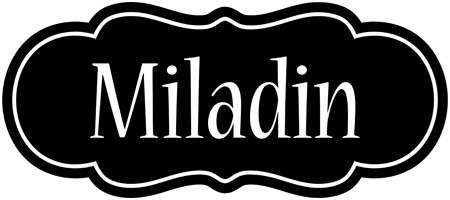 Miladin welcome logo
