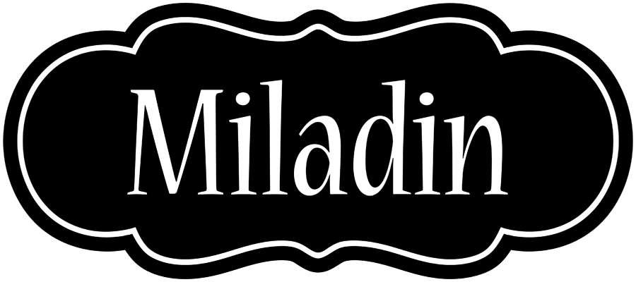 Miladin welcome logo