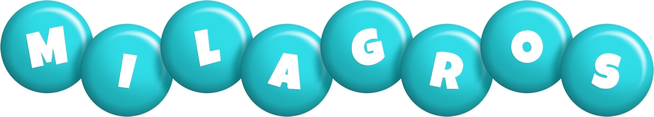 Milagros candy-azur logo