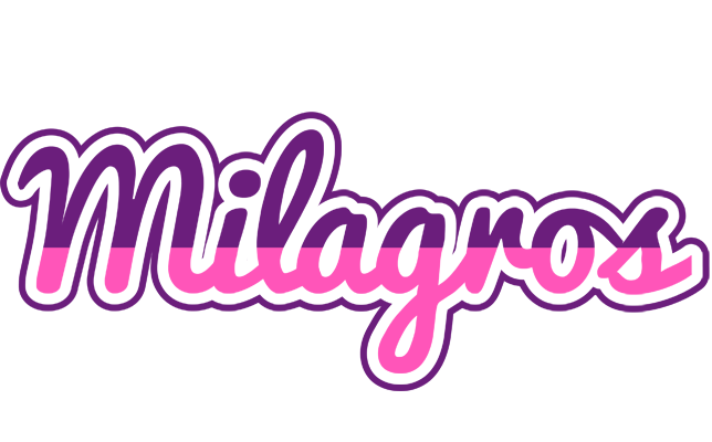 Milagros cheerful logo