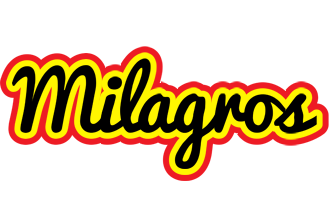 Milagros flaming logo