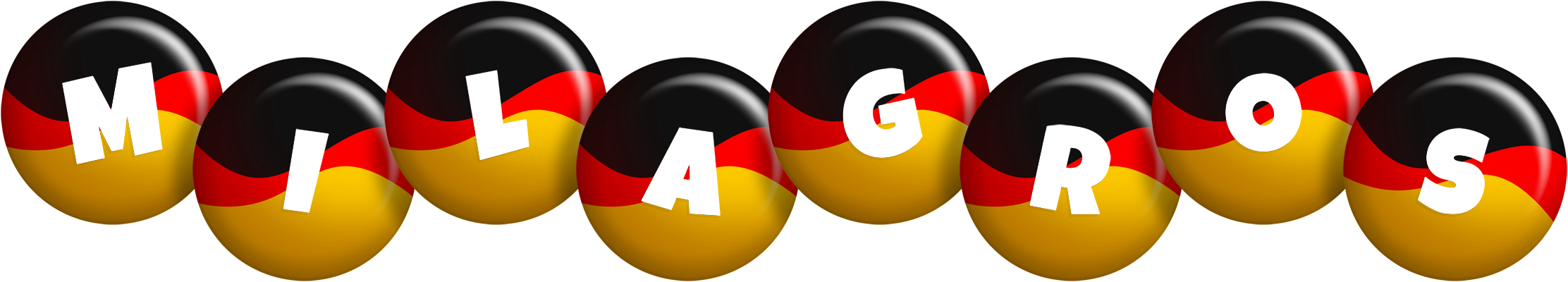Milagros german logo
