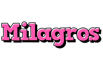 Milagros girlish logo