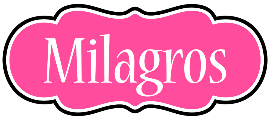 Milagros invitation logo