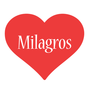 Milagros love logo