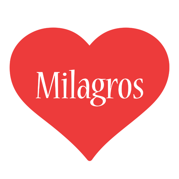 Milagros love logo