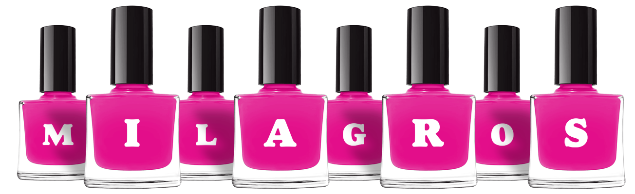 Milagros nails logo