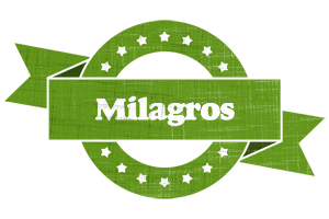 Milagros natural logo