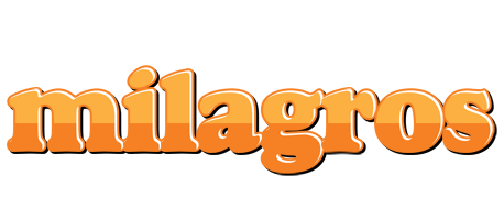 Milagros orange logo