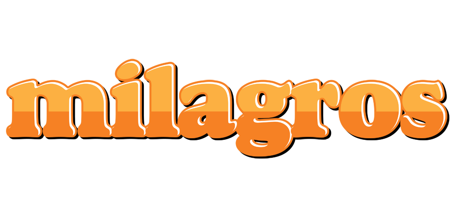 Milagros orange logo