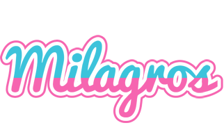 Milagros woman logo