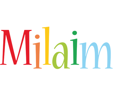 Milaim birthday logo