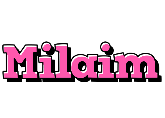 Milaim girlish logo