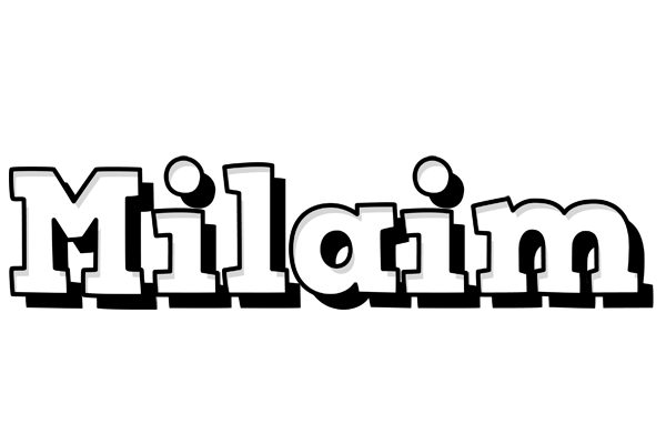 Milaim snowing logo