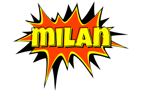 Milan bazinga logo