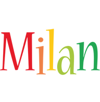 Milan birthday logo