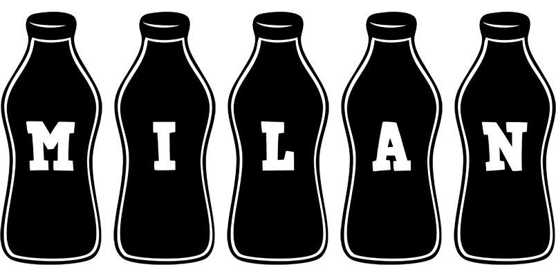 Milan bottle logo