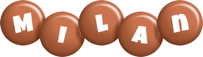 Milan candy-brown logo
