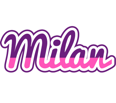 Milan cheerful logo