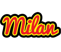 Milan fireman logo