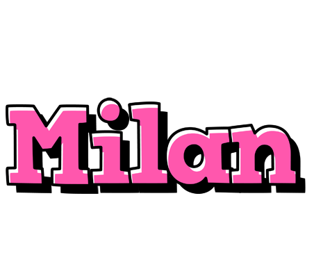 Milan girlish logo