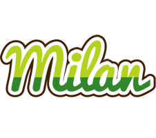 Milan golfing logo