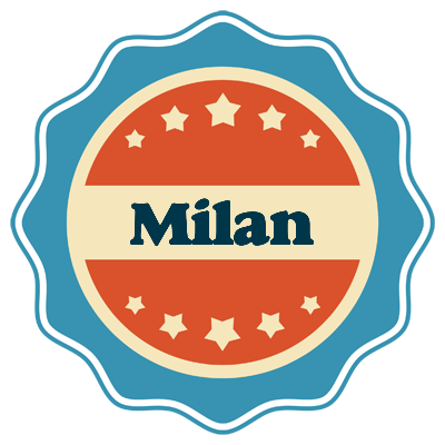 Milan labels logo