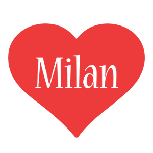 Milan love logo