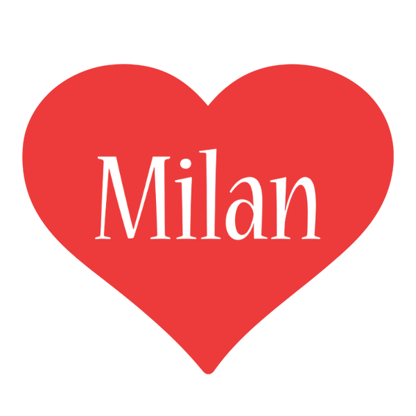 Milan love logo