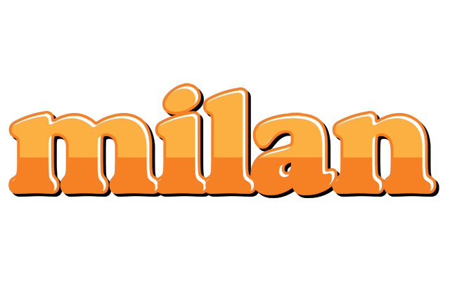Milan orange logo
