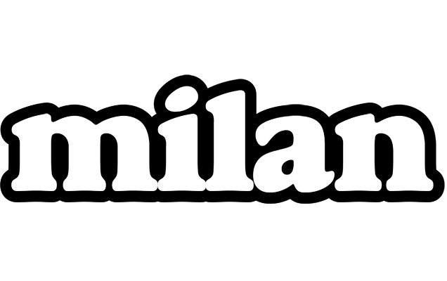 Milan panda logo