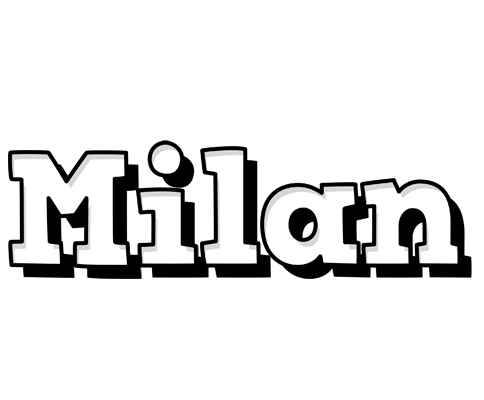 Milan snowing logo