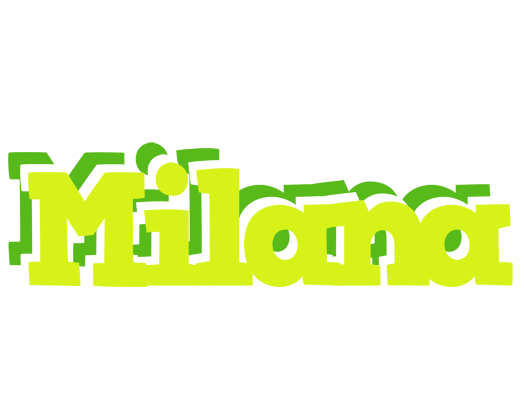 Milana citrus logo