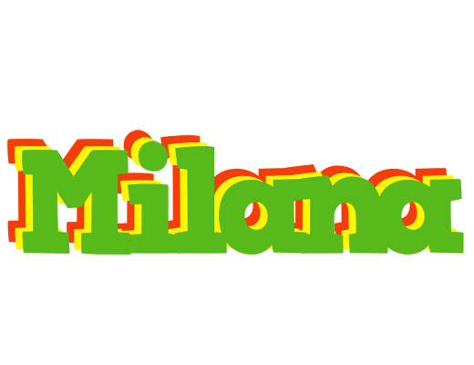Milana crocodile logo