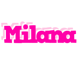 Milana dancing logo