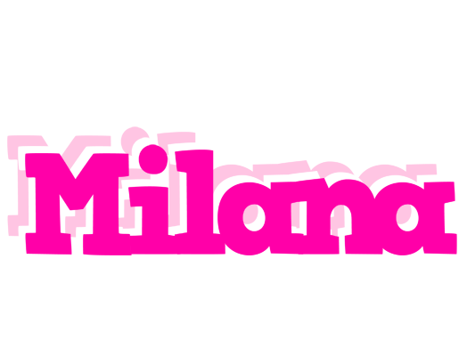 Milana dancing logo