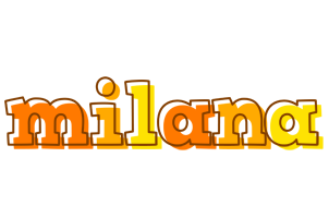 Milana desert logo