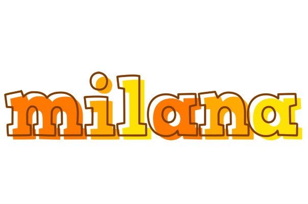 Milana desert logo