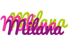 Milana flowers logo