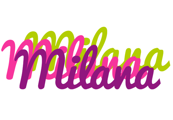 Milana flowers logo