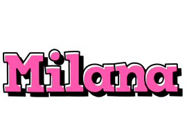 Milana girlish logo