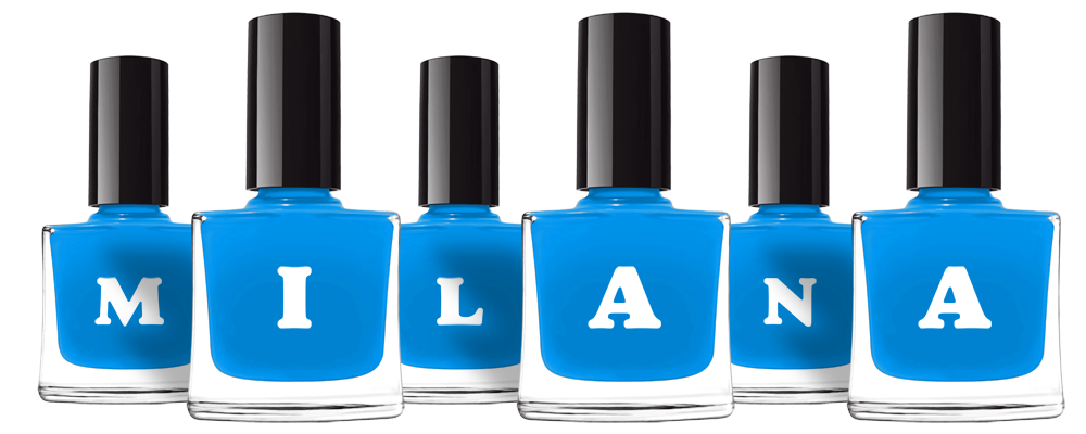 Milana glossy logo