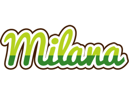 Milana golfing logo