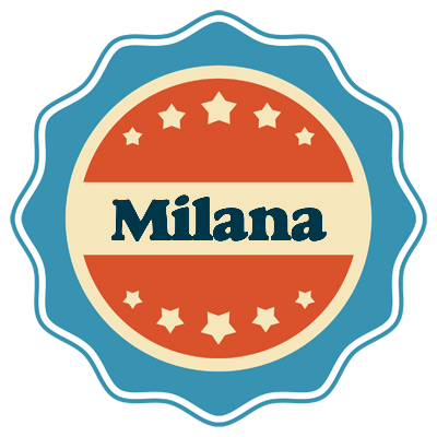 Milana labels logo