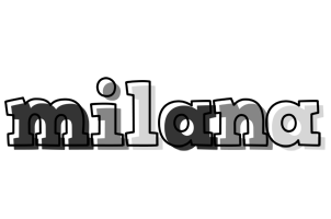 Milana night logo