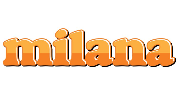 Milana orange logo