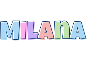 Milana pastel logo