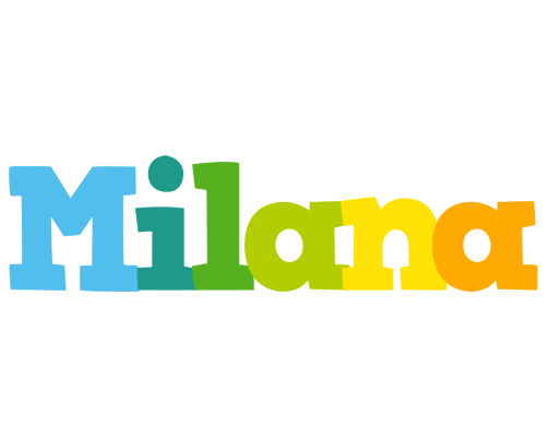Milana rainbows logo